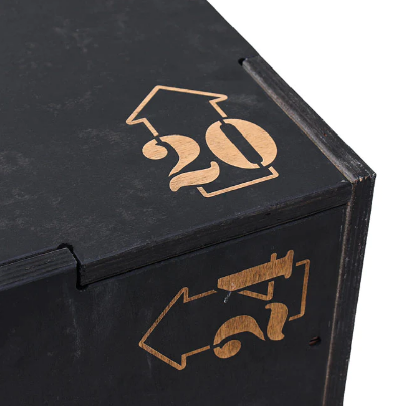XM FITNESS Limited Edition Wooden Plyo Box