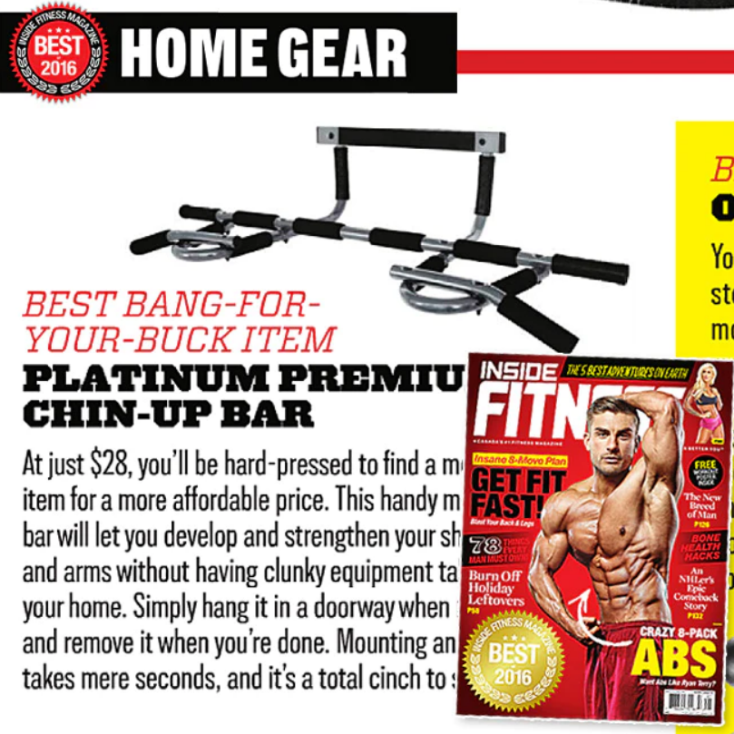 Barre de traction Platinum PREMIUM