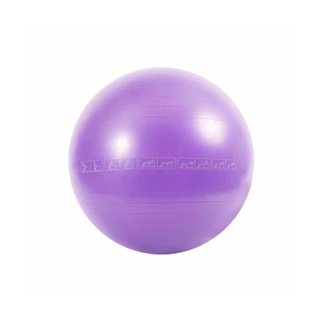 Ballon de gymnastique Northern Lights 75 cm, imprimé, violet
