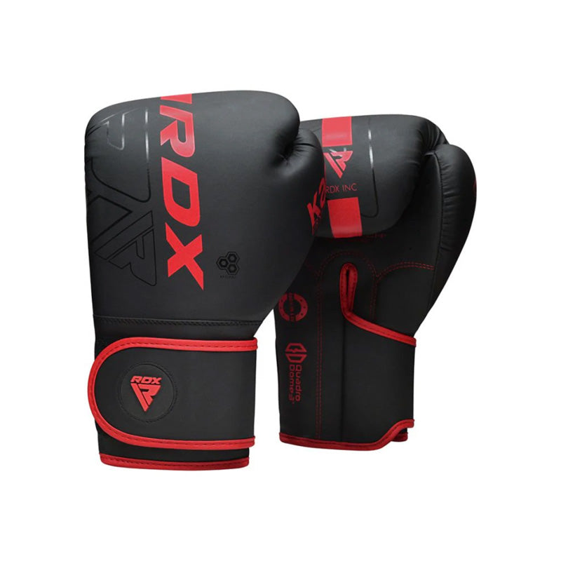 F6 MATTE BLACK BOXING GLOVES