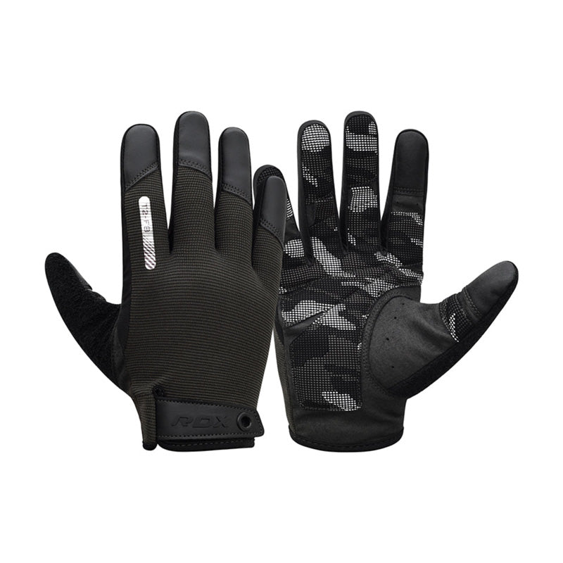 RDX Sport T2 lifting gloves (weight training), touchscreen compatible, full fingers