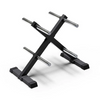 XM FITNESS bumper plate rack and Olympic weights