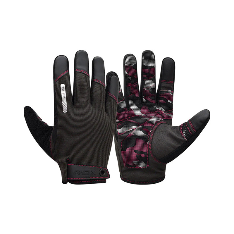 RDX Sport T2 lifting gloves (weight training), touchscreen compatible, full fingers