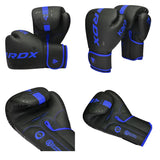 GANTS DE BOXE F6 NOIR MAT