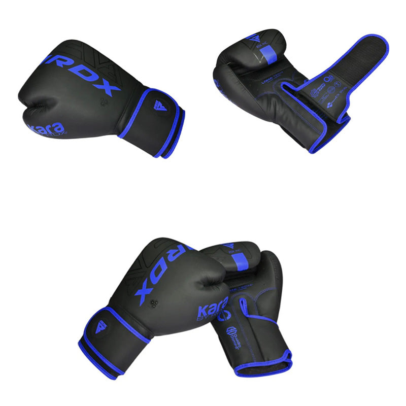 GANTS DE BOXE F6 NOIR MAT