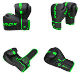 GANTS DE BOXE F6 NOIR MAT