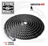 Battle Rope : Gym Rope 50’ : 1.5” d’épaisseur