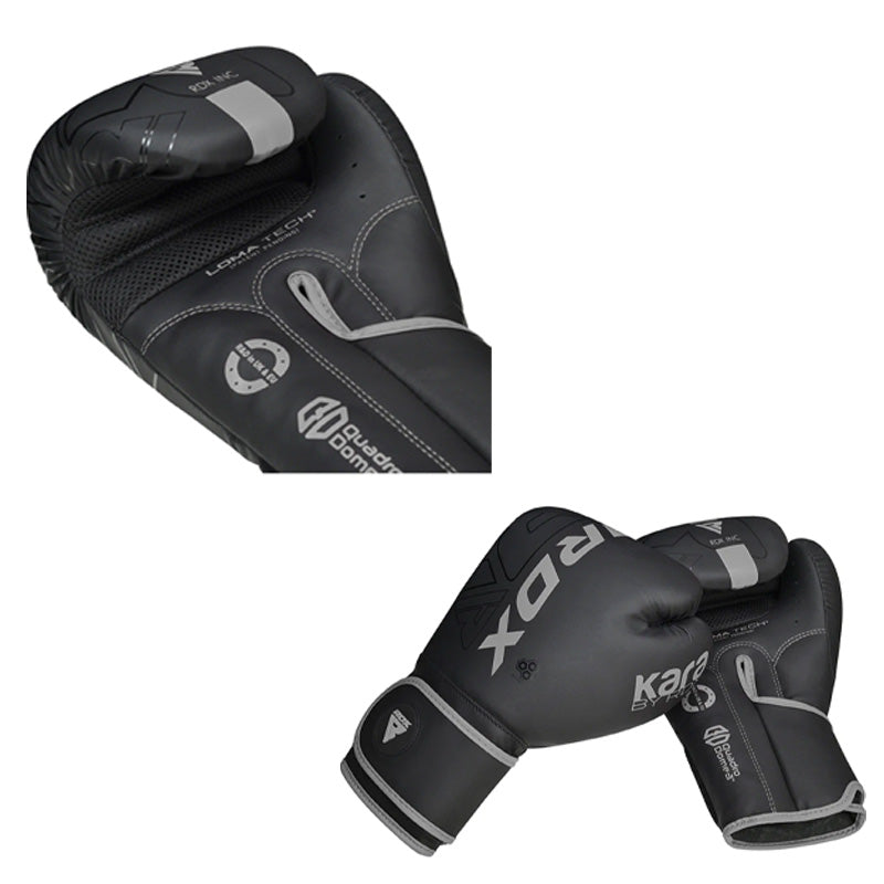GANTS DE BOXE F6 NOIR MAT