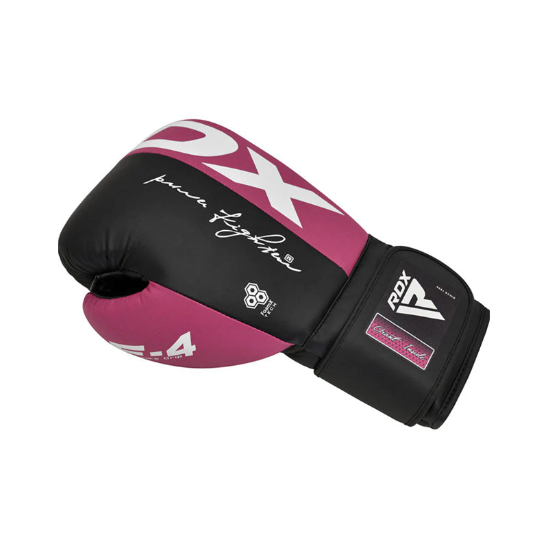 Gants de boxe RDX sport F4 avec crochet et boucle – Stabilité, confort et performance
