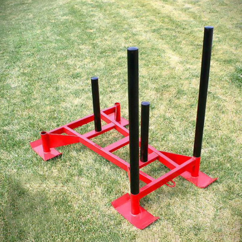Sled (traîneau à pousser) rouge