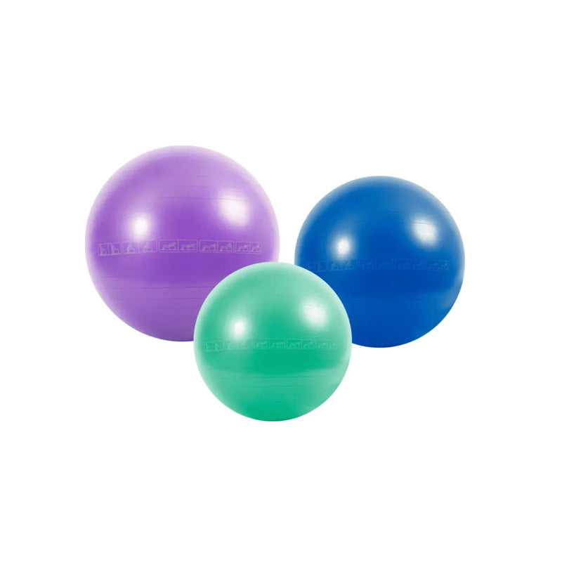 Ballon de gymnastique Northern Lights 75 cm, imprimé, violet