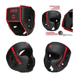 Casque de protection noir F6