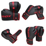 GANTS DE BOXE F6 NOIR MAT