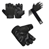 Gants de gymnastique demi-doigts d'haltérophilie T2