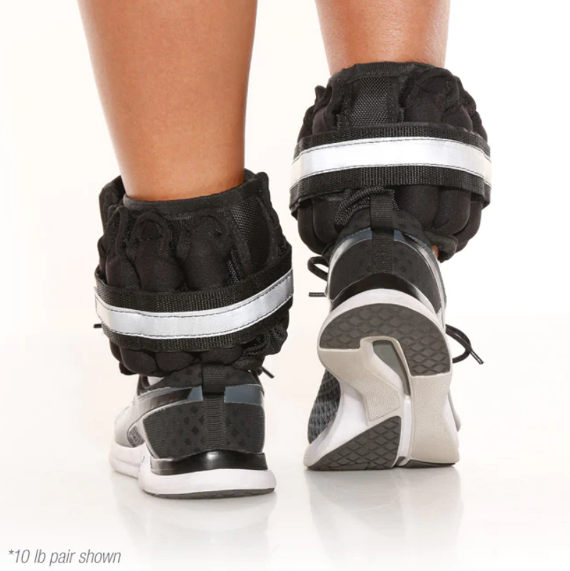 Poids de cheville réglables - Paire de 10 lb - Element Fitness