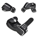 GANTS DE BOXE F6 NOIR MAT