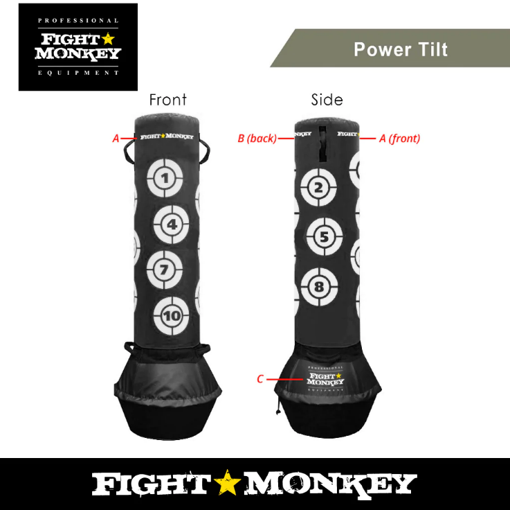 <tc>FIGHT MONKEY FREESTANDING TARGET HEAVY BAG</tc>