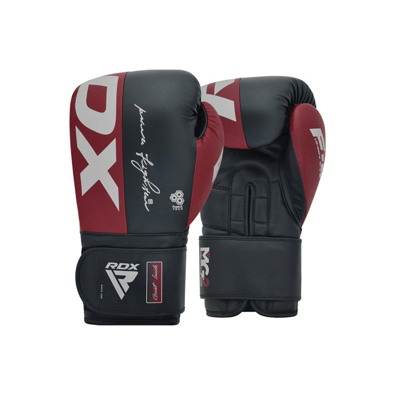 Gants de boxe RDX sport F4 avec crochet et boucle – Stabilité, confort et performance