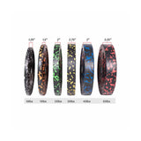 Plaque de pare-chocs olympique Northern Lights Fleck, 45 lb, bleu