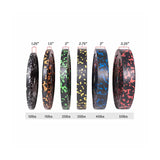 Plaque de pare-chocs olympique Northern Lights Fleck, 35 lb, jaune