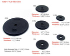 YORK® 1" Standard Flat Pro Cast Iron Plate – photo 2