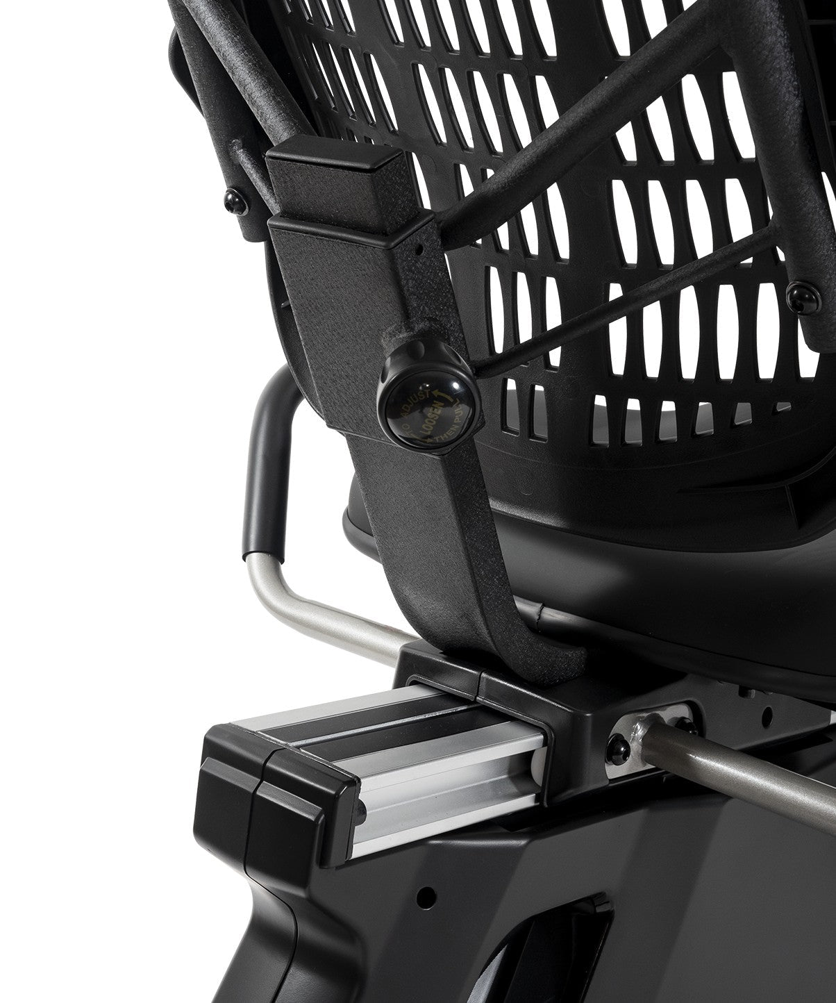 Pédales et cadre ouvert du vélo Sportop R60