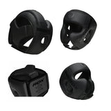 Casque de protection noir F6