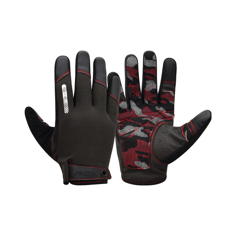 RDX Sport T2 lifting gloves (weight training), touchscreen compatible, full fingers
