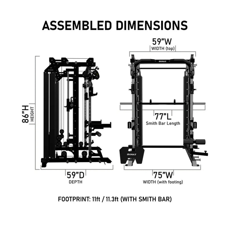 IRONAX - Entraîneur tout-en-un