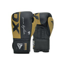 Gants de boxe RDX sport F4 avec crochet et boucle – Stabilité, confort et performance