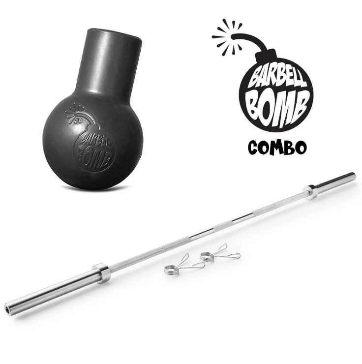 BARBELL BOMB COMBO - COMPREND LA BARRE OLYMPIQUE !