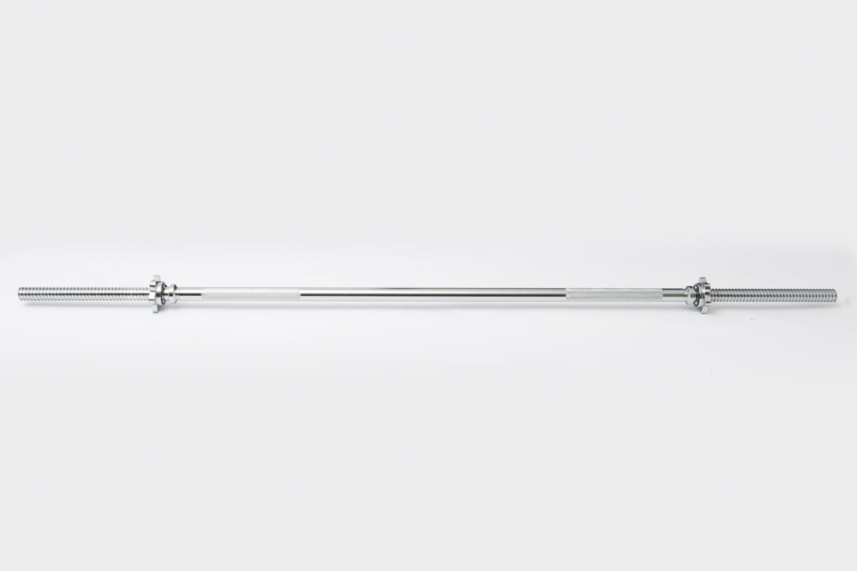 YORK® Chrome Spin-Lock Weight Bar with Collars – photo 2