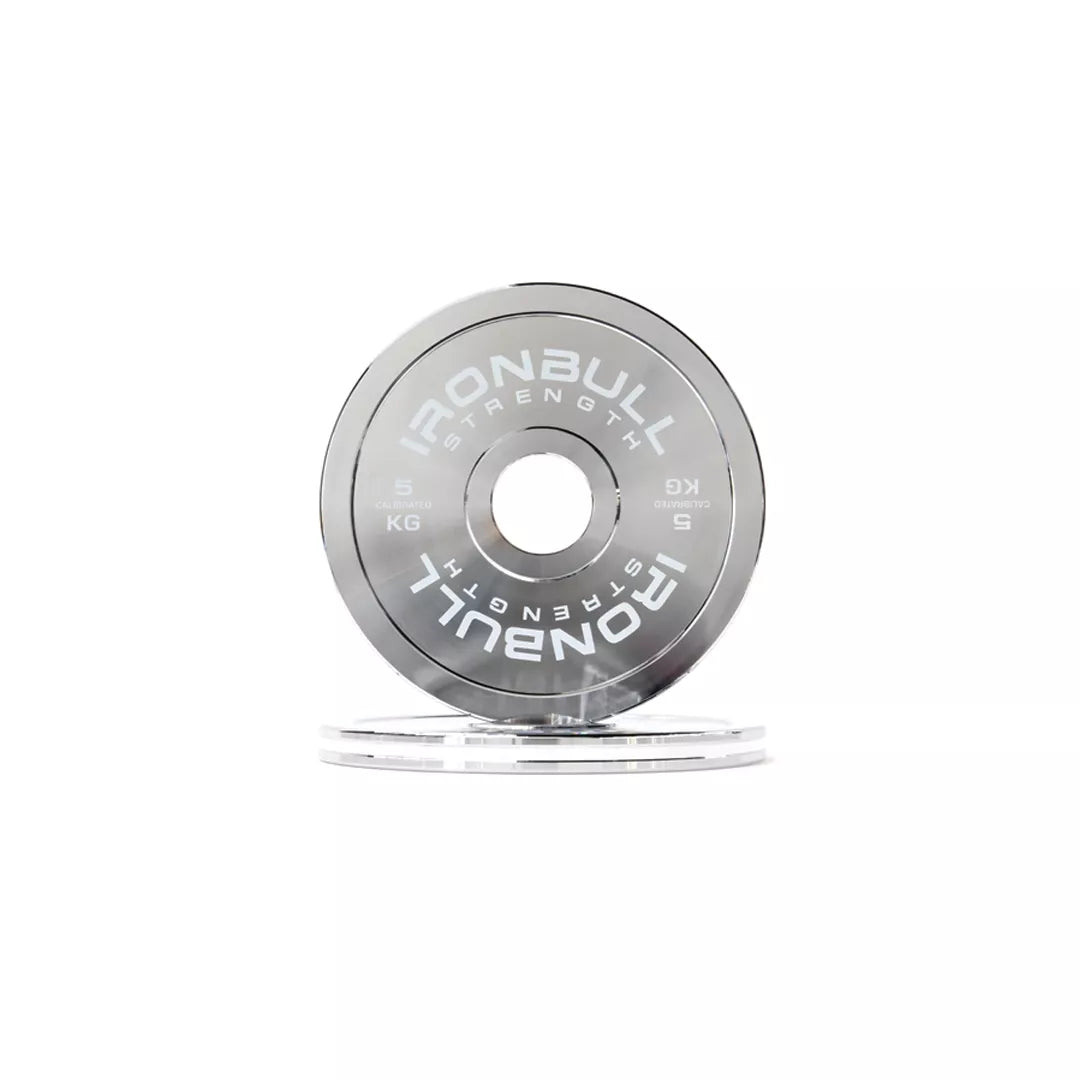 Calibrated Chrome Weight Plates & Sets (KG) - 5KG Pair - Fitness Dépôt +