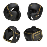Casque de protection noir F6