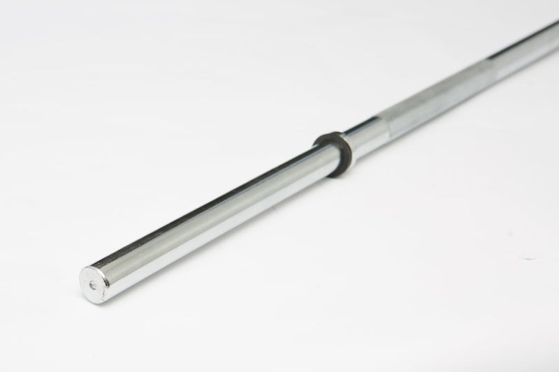YORK® Chrome Deluxe Weight Bar w/ Fixed Inner Collars – photo 2