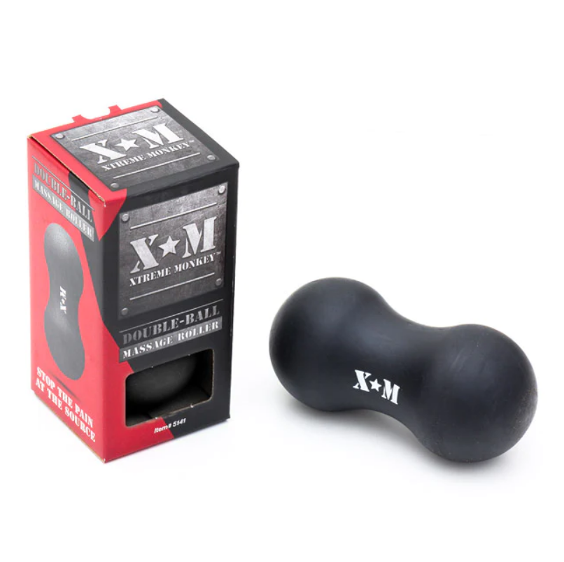 XM Fitness Dual Ball Massage Roller