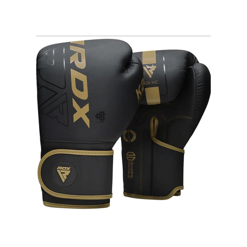 F6 MATTE BLACK BOXING GLOVES