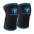 7mm Knee Sleeves - Black/Olympic Blue / S - Fitness Dépôt +