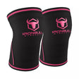 7mm Knee Sleeves - Black/Pink / XL - Fitness Dépôt +