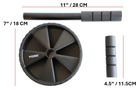Dimensions YORK Deluxe AB Wheel
