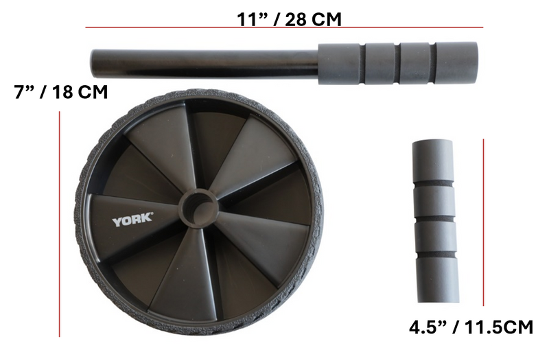 Dimensions YORK Deluxe AB Wheel