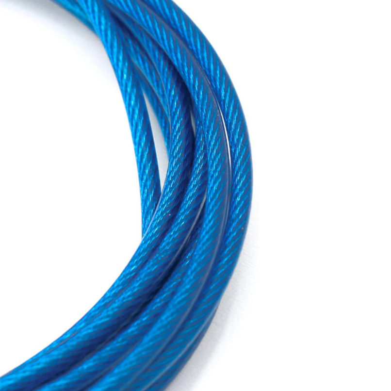 XM FITNESS Speed ​​Jump Rope with Aluminum Cable - Blue