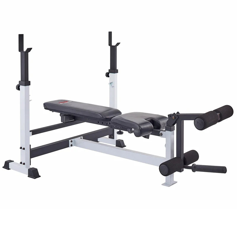 YORK® FTS Adjustable Olympic Combo Bench Press with Leg Extension | LIQUIDATION
