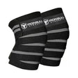 Classic Knee Wraps - Black/Gray - Fitness Dépôt +
