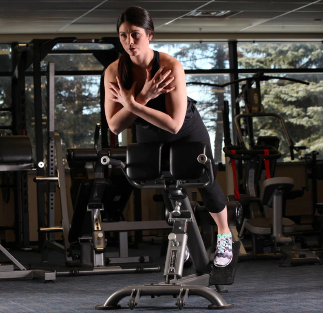 Element Fitness Hyper Extension Bench