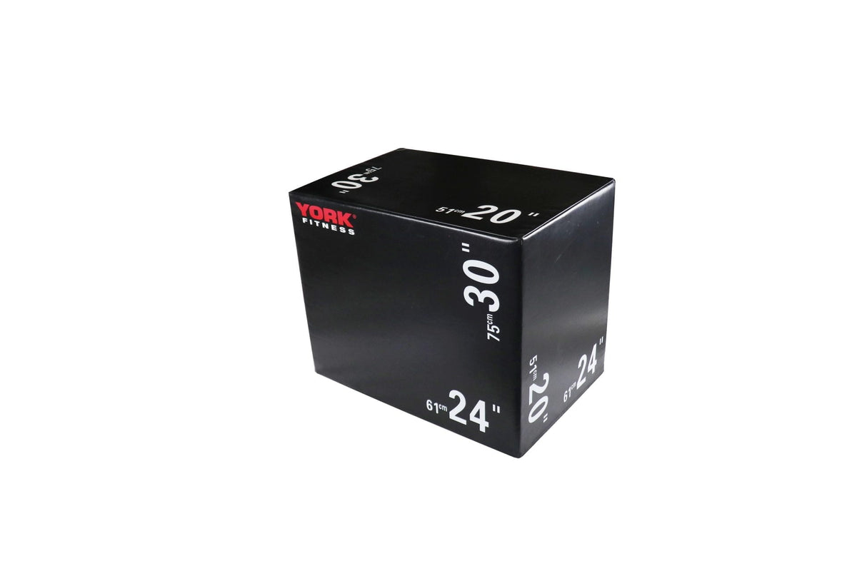 YORK 3-in-1 Plyo Box - hauteurs 20 24 30 pouces