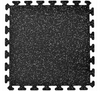 Interlock Mat 2x2x3/8 Middle Black/Gray