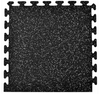 Regupol 2'x2' Interlocking Floor Tiling, Border