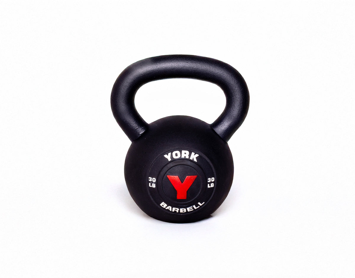 YORK® Rubber Coated Cast-Iron Kettlebells – photo 2
