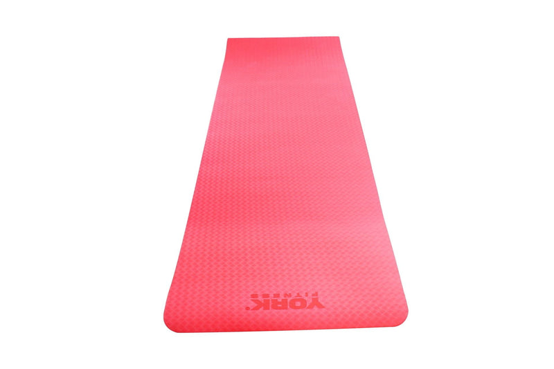 YORK Yoga Mat Red Grey vue 3